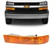 For 03-19 Chevy Express Parking Turn Signal Corner Lamp Light with Bulb Driver