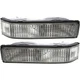 Turn Signal Lights Lamps Set of 2 Front Left-and-Right for Chevy GMC K3500 Pair