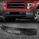Front Black Steel Bumper Face Bar w/o Fog Light Holes for 09-14 Ford F-150 F150