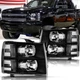 For 2007-2013 Chevy Silverado 1500 2500 3500HD Headlights Headlamp Assembly Sets For 2007-2013 Chevy Silverado 1500 2500 3500HD Headlights Headlamp Assembly Sets