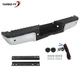 Rear Bumper Assembly Step Chrome W/ Sensor For Ford F250 F350 Super Duty 08-2016