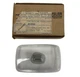 1968 Plymouth Barracuda A Body Left Side Parking Light Clear Lens 2809121 NOS