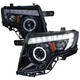 Fits 07-10 FORD EDGE Projector Headlight With Smoked Lens