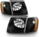 Headlights W/Corner Lights Set for 2001-2005 Ford Explorer Sport/Sport Trac