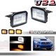 2X Clear Amber/White LED High Power Turn Signal 12V Fit 2015-2021 Subaru WRX/STI