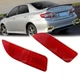 Bumper Reflector Set For 2011 2012-2013 Toyota Corolla Rear Left & Right 2Pcs