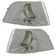 Front Indicator Lights Lamps Volvo S40 Saloon 2000-2004 Clear Pair Left & Right Front Indicator Lights Lamps Volvo S40 Saloon 2000-2004 Clear Pair Left & Right