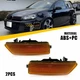 For 2010-2014 VW MK6 Golf GTI 2PCS Amber Lens Front Bumper Side Marker Lights
