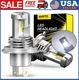 AUXITO Super Bright White LED H4 9003 Headlight Bulb High Low Beam Combo Kit 2-4