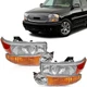 Headlight Kit without bulbs For 01-06 GMC Sierra 1500 LH RH 01-06 Yukon 15199555