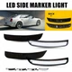 For 2015-2023 Chrysler 300 Smoke White LED Front Bumper Side Marker Signal Light For 2015-2023 Chrysler 300 Smoke White LED Front Bumper Side Marker Signal Light