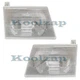 For 97-07 E-Series Econoline Van Headlight Headlamp Head Light w/Bulb PAIR SET
