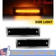 2/4x Smoked LED Front Side Marker Light For 81-91 Chevrolet Chevy GMC C10 Blazer