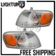 Left Right Sides Pair Corner Parking Signal Lights for 1998-2000 TOYOTA COROLLA