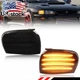 Smoked Amber LED Corner Lamps Signal Lights For 95-01 Subaru & 95-01 Impreza WRX