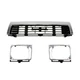 Front Grille & Headlight Door Bezel Set For 1989-1991 Toyota Pickup 4WD