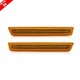 Pair For Dodge Challenger 2015-20 Amber Lens Front Bumper Side Marker Lamp Light