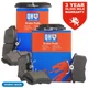 QH Front And Rear Brake Pads Complete Set Fits Nissan X Trail 2001 - 2006