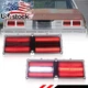 2X Smoked Red LED Tail Brake w/ Backup Light Lenses For 1975-1979 Chevy II Nova