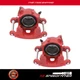 Pair For Chevrolet S10 Blazer 1983 - 1994 Front Brake Calipers w/ Bracket