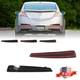 Smoked Rear Bumper LED Reflector Tail Brake Signal Lights For 2009-2011 ACURA TL