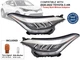 For Head Light 2020 2021 2022 Toyota C-HR Without Adaptive Passenger Driver PAIR