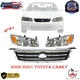 New OEM Replaces For 2000-2001 Toyota Camry Grille + Headlights + Corner Lights