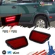 For 1997-2001 Honda CR-V Red Lens Red LED Rear Bumper Side Marker Signal Lights
