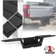 Black Rear Bumper Step Pad w/ Park Sensor Holes for 17-22 Ford F-250 F-350 SD
