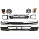 Front Bumper Kit For 1992-1995 Toyota Pickup 4WD Chrome Steel