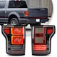 VLAND OLED Clear Tail Lights w/Fancy Dynamic Animation For Ford 2015-2020 F150