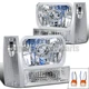 Fits 1984-1996 Jeep Cherokee H4 Projector Headlights+Corne+Bumper Signal Light
