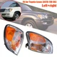 Side Marker Lamp Corner Lights Parking Turn Signal For Lexus LX470 1998-2007 05