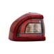 For Kia Niro 2017 18 2019 Tail Light Driver Side, Outer CAPA Red, Clear Lens LED