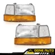 6PC Headlights Corner Side Signal Lights Fit For 92-97 Ford Pickup 92-96 Bronco