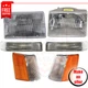Corner Lights, Headlights, Turn Signal Lights set 6 pc for 93-96 Grand Cherokee