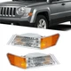 Pair Parking Lamp Turn Signal Light 68004180AC For Jeep Patriot 2007-2017
