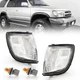 Clear Lens Front Corner Signal Light Set for 1999-2002 Toyota 4 Runner