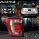 Fit For Ford Explorer 2016-2019 Full LED Rear Driver Left Brake Tail Light