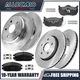 Front Rear Brake Rotors and Pads Kit for 2005 2006 - 2010 Jeep Grand Cherokee