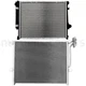Aluminum Radiator & AC Condenser Cooling Kit For 1999-2000 BMW 323i 1999 323is
