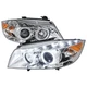 Fits 06-08 BMW E90 R8 Style LED Projector Headlight With Clear Lens