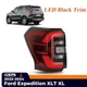 Left Driver LED Tail Light Black Trim For Ford Expedition 2022-2024 NL1Z-13405-C