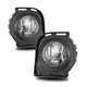 Fog Lights Lamps For 2008-2010 Scion xB Chrome Housing Clear Lens Wiring Kit DOT