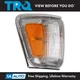 TRQ Corner Light Chrome Fits 1990-1991 Toyota 4Runner 1989-1991 Pickup