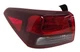 18-23 KIA RIO Tail Light Assembly LeftSedan 1/4 Mounted Incandescent Lh