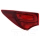TYC Left Side Halogen Tail Light Assy for Hyundai Santa Fe Sport 2017-2018