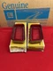 1969 Biscayne BelAir Outer Tail light lens NOS Pair L/R 69 GM Delco OEM
