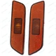 L&R Amber Turn Signal Cornering Light Lens Lamp Fit For Volvo S80 1999-2006