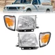 Halogen Headlight Kit Fit For 1997-2000 Toyota Tacoma RWD Left And Right Side